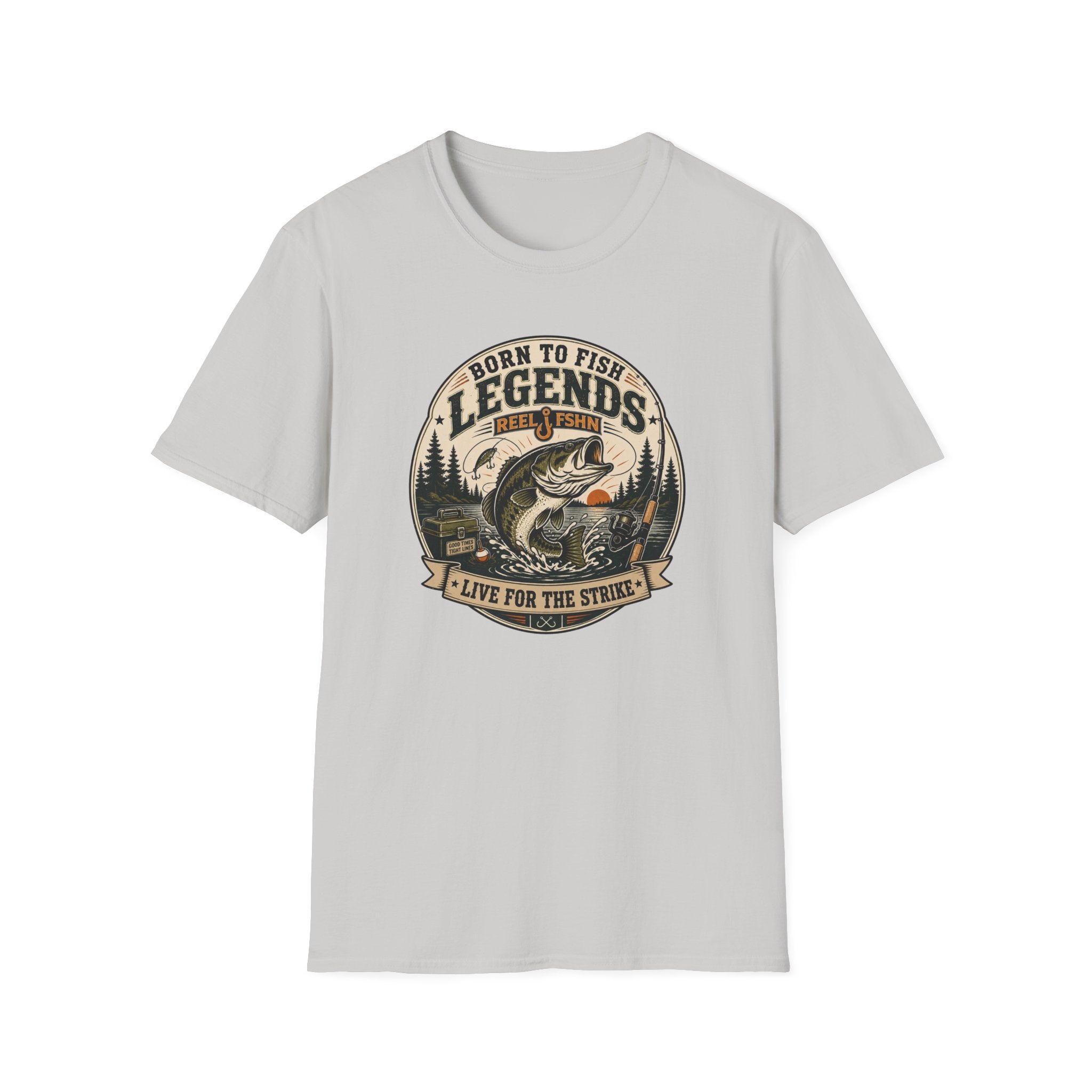 Born To Fish Legends T-Shirt