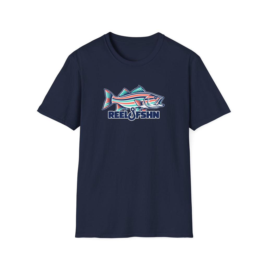 Striped Seafoam Bass T-Shirt