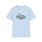 Fish On Tropical Boat T-Shirt