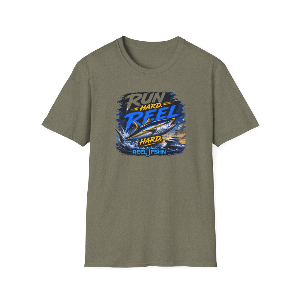 Run Hard REEL Hard T-Shirt