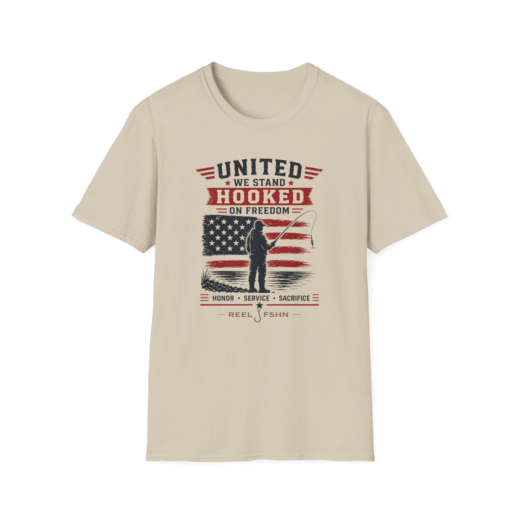 United We Stand Hooked On Freedom T-Shirt