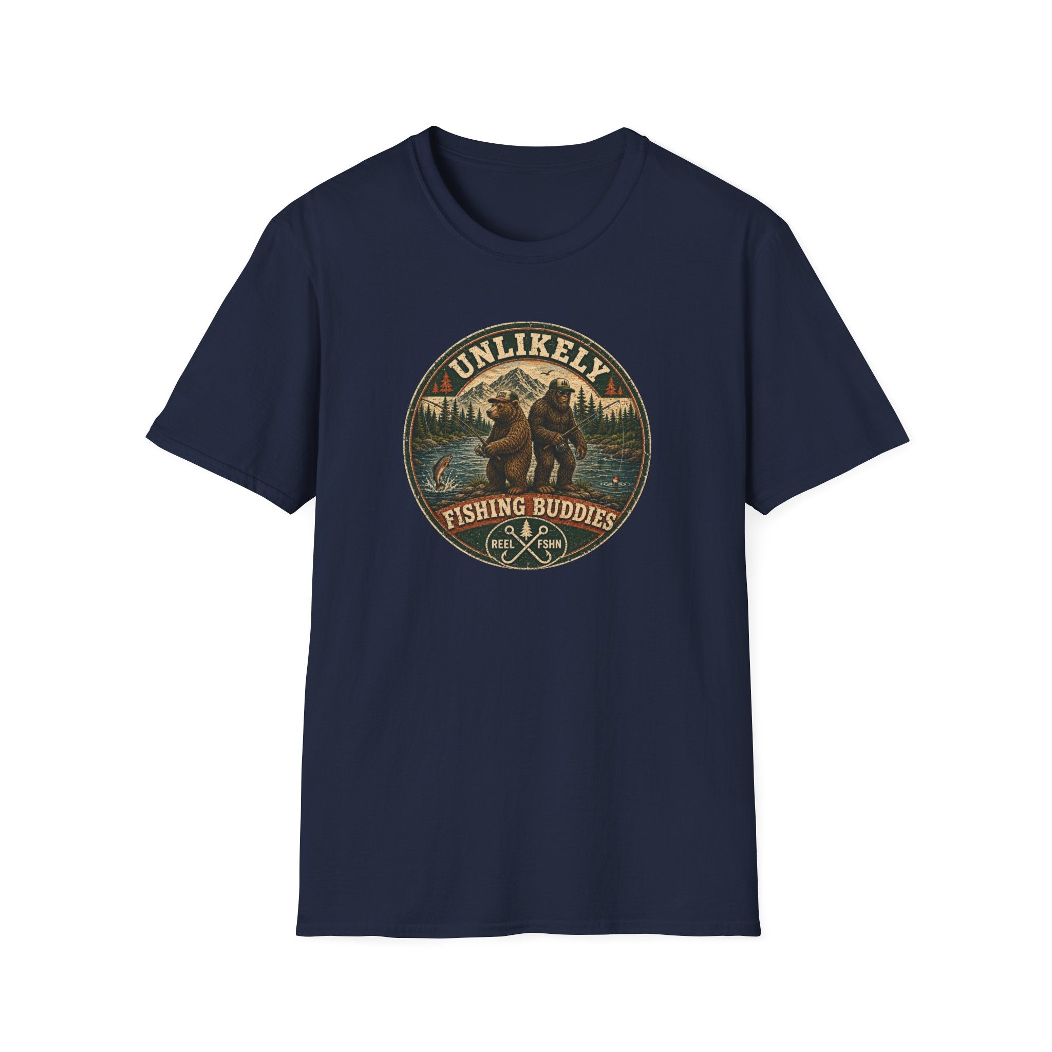 Unlikely Fishing Buddies T-Shirt