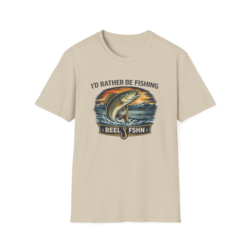 I'D Rather Be Fishing T-Shirt