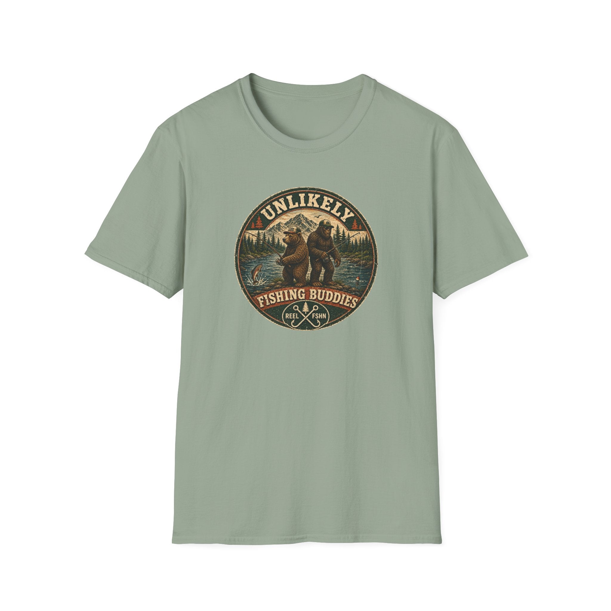 Unlikely Fishing Buddies T-Shirt