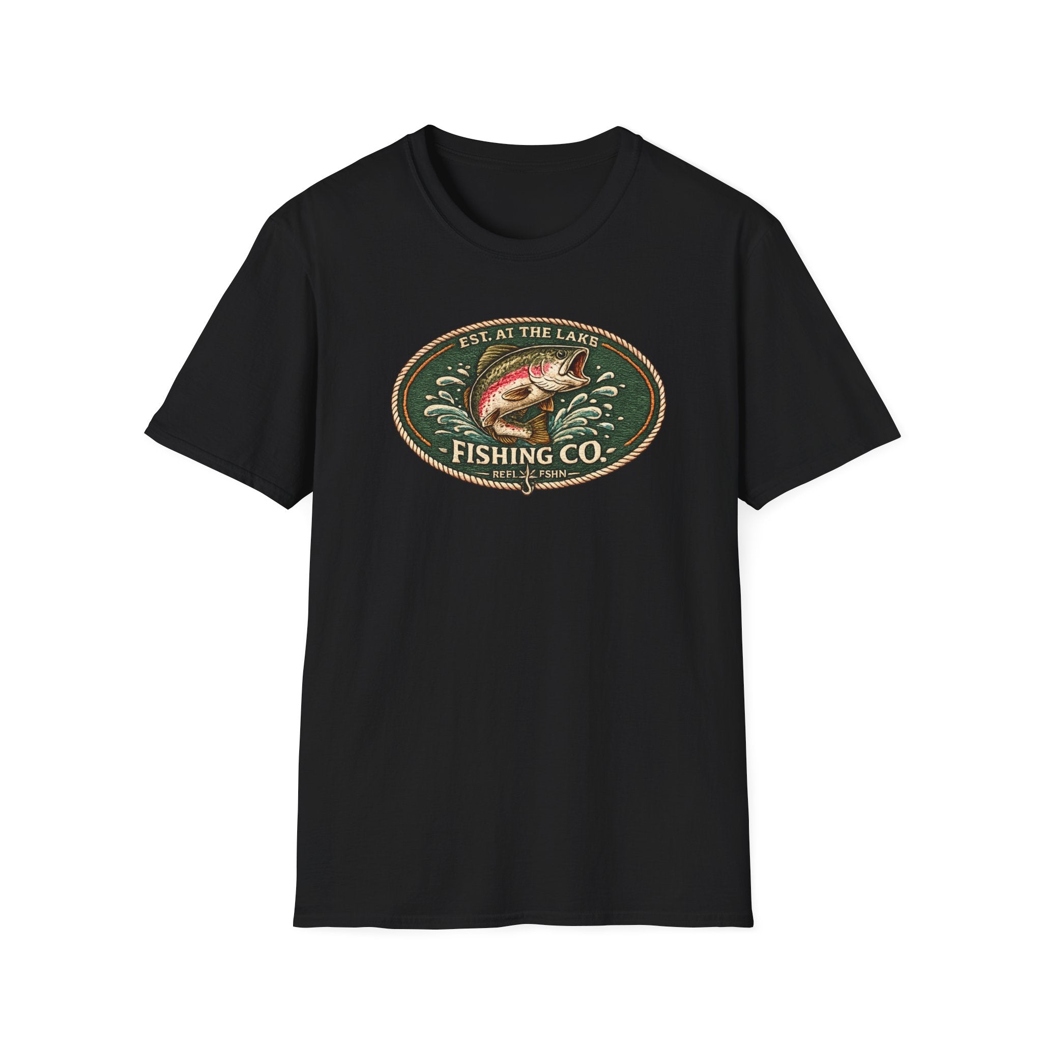 Est. At The Lake Fishing Co. T-Shirt