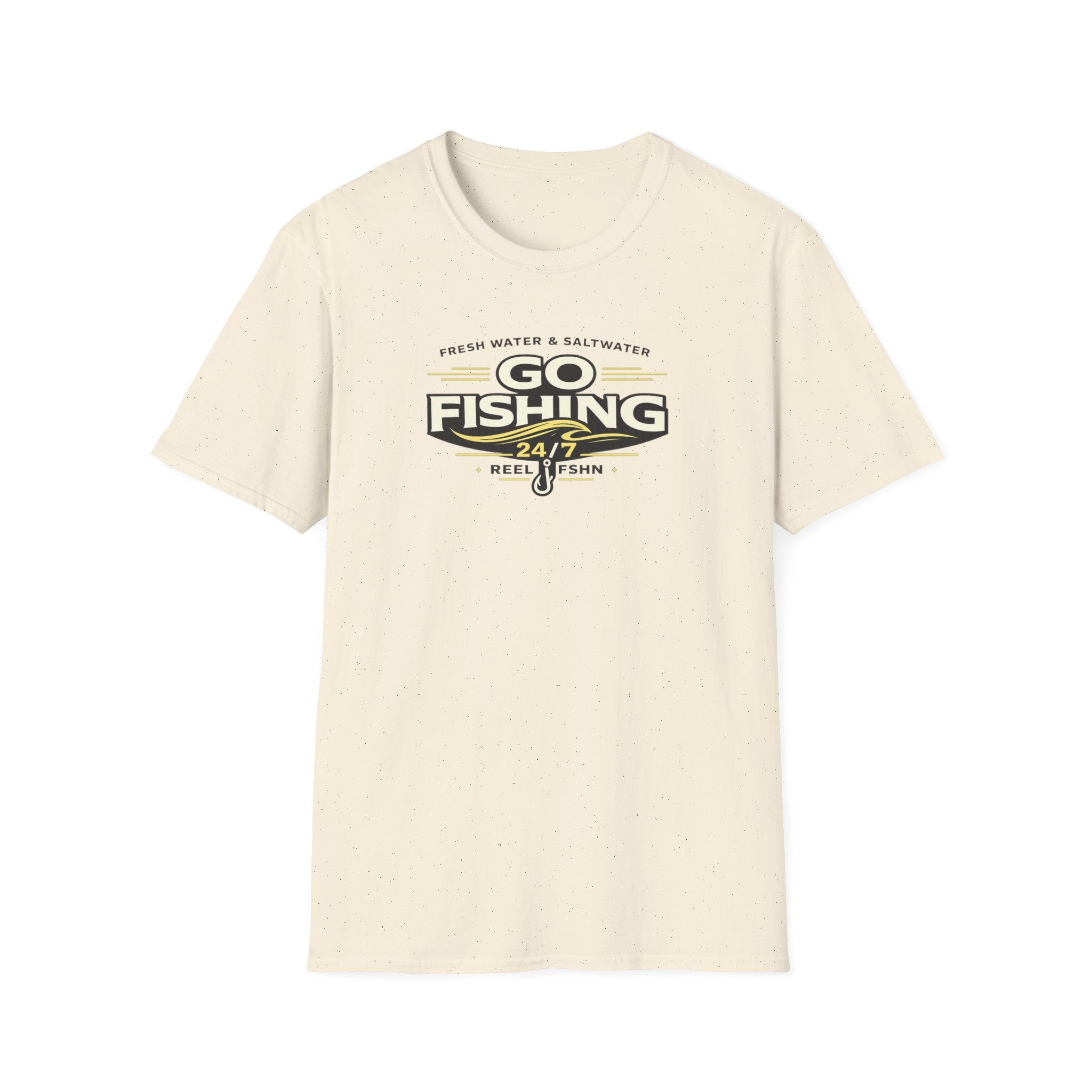 Fresh Water Salt Water Go Fishing T-Shirt
