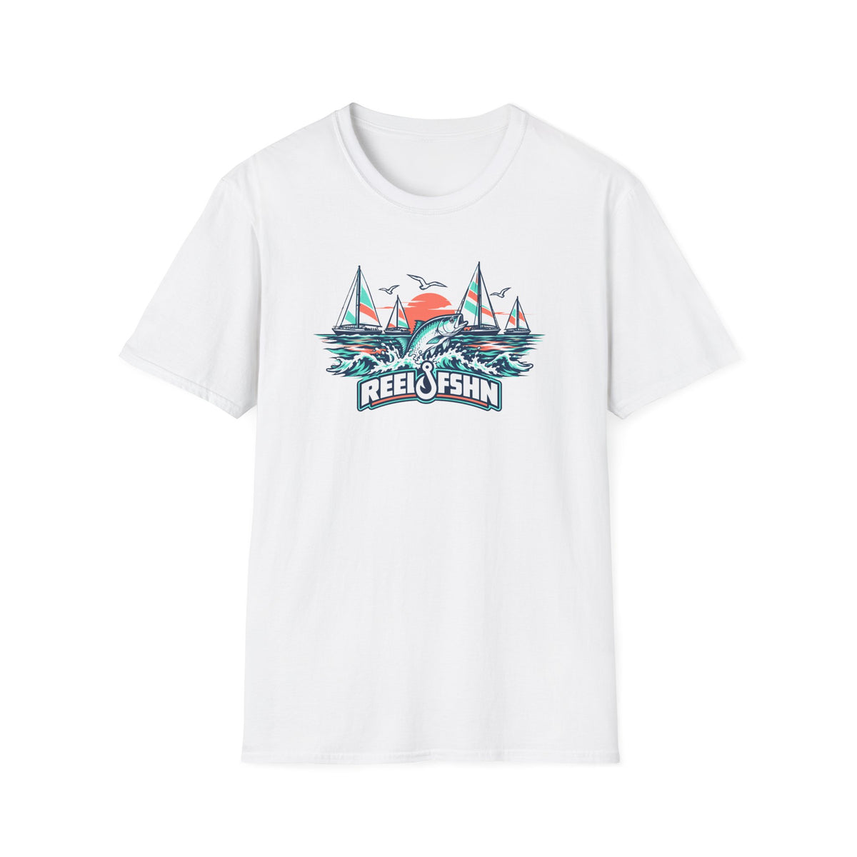 Sailboats with Logo T-Shirt