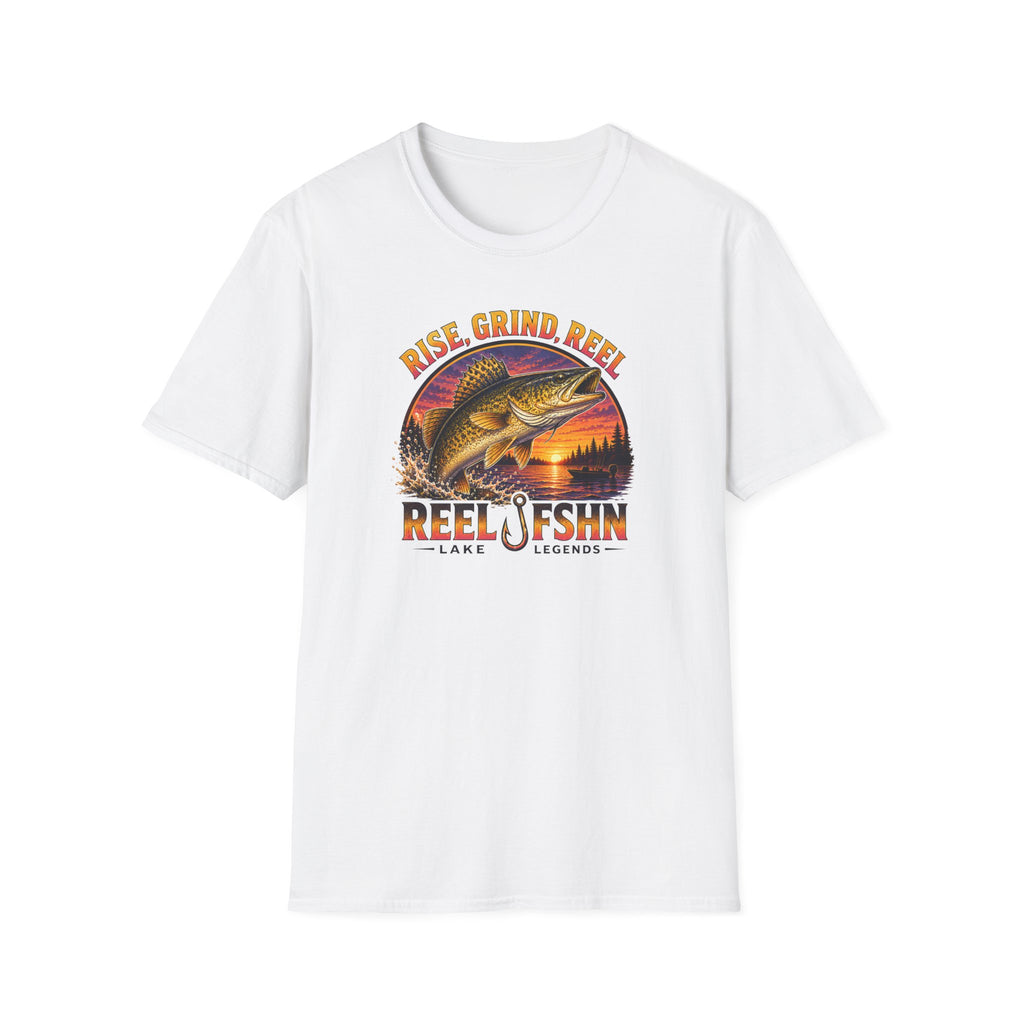 Rise, Grind, REEL T-Shirt