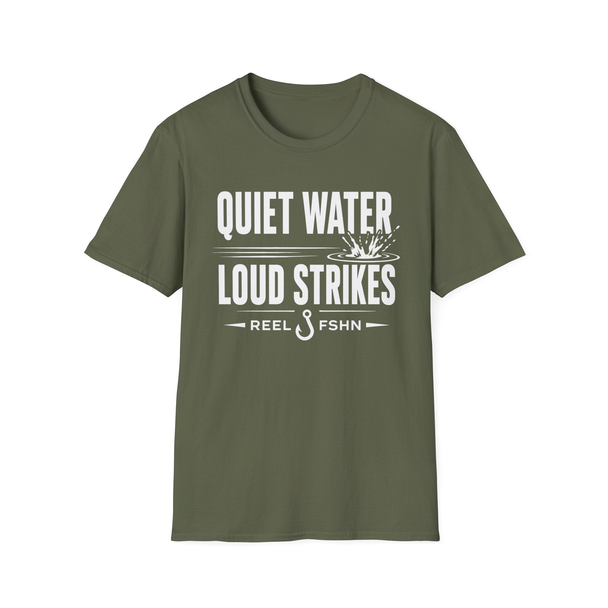 Quiet Water Loud Strikes  T-Shirt