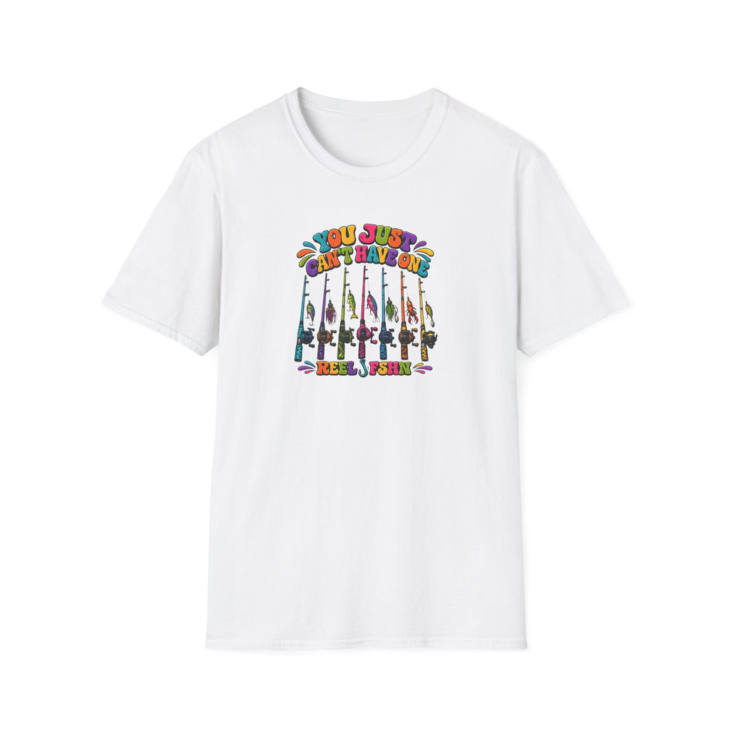 You Just Can't Have One Funky Print T-Shirt
