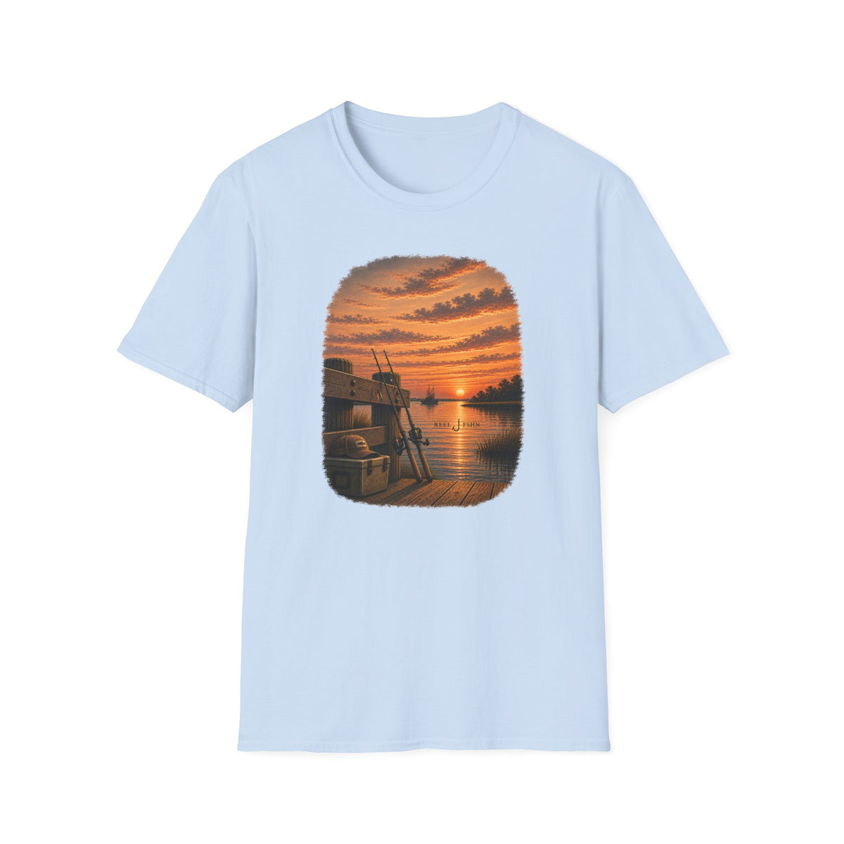 Evening Dock Scene T-Shirt