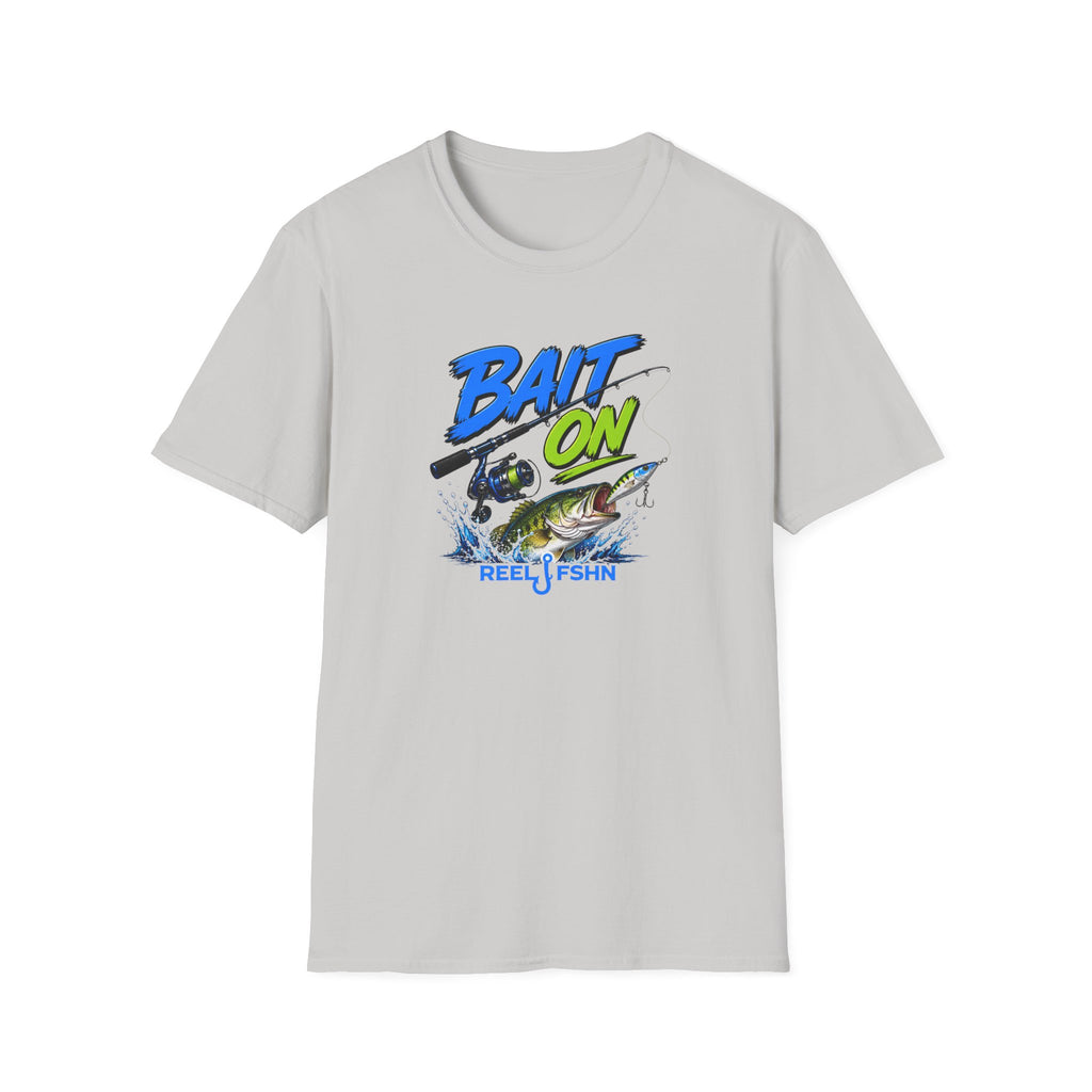 Bait On with Rod & Reel  T-Shirt
