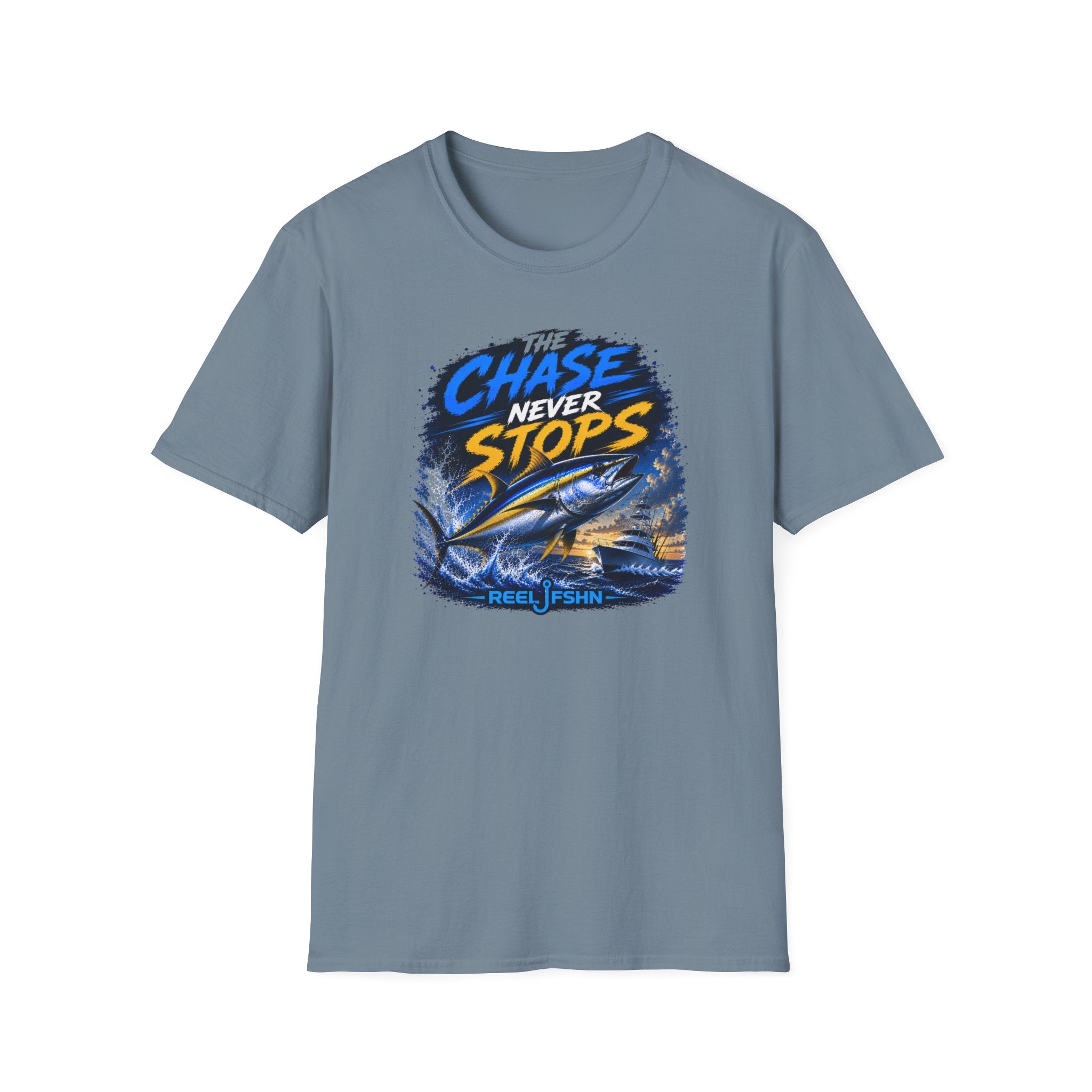 The Chase Never Stops T-Shirt