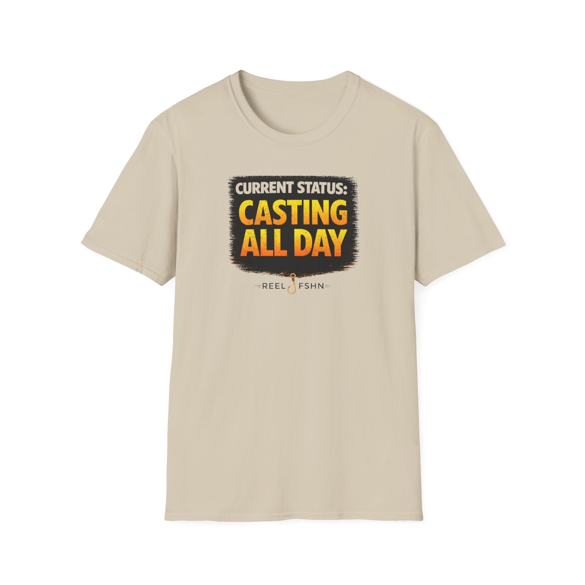 Current Status: Casting All Day T-Shirt