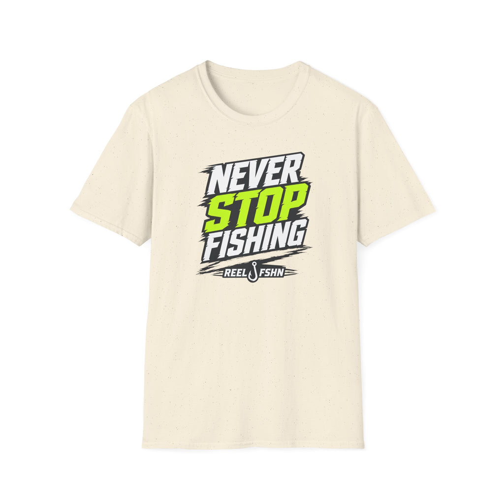 Never Stop Fishing T-Shirt