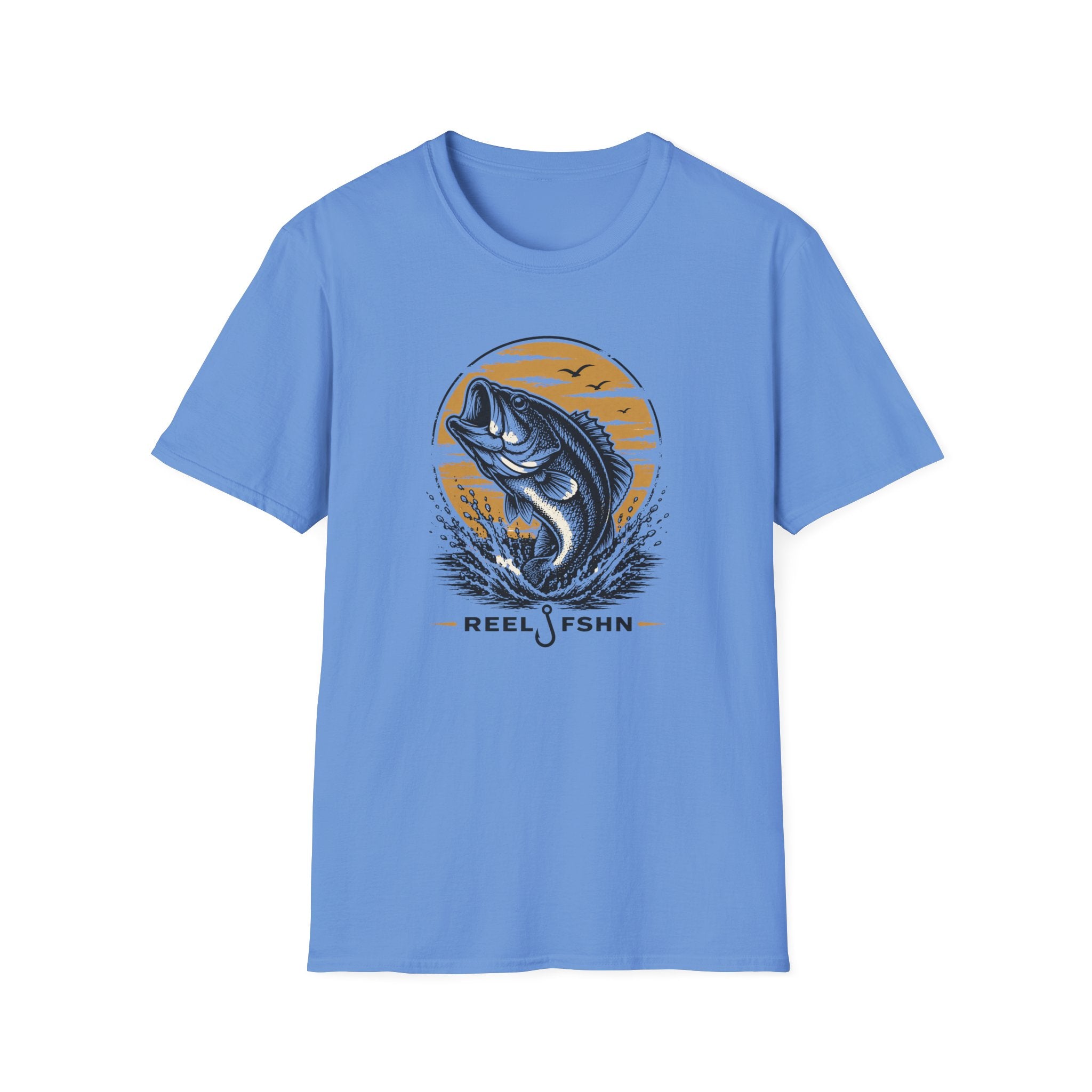 Bass Jumping Out Of Water T-Shirt