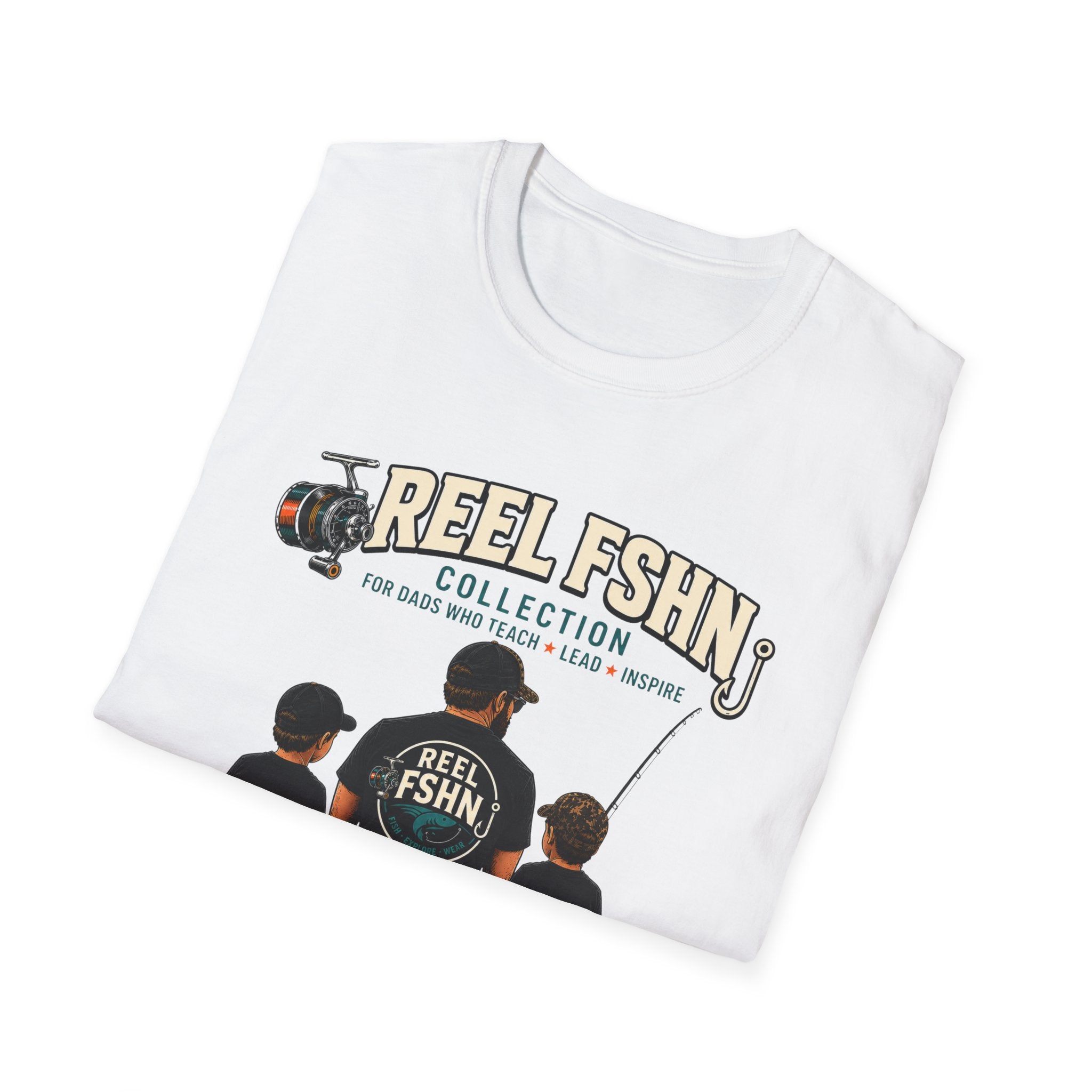 REEL FSHN Happy Father's Day T-Shirt
