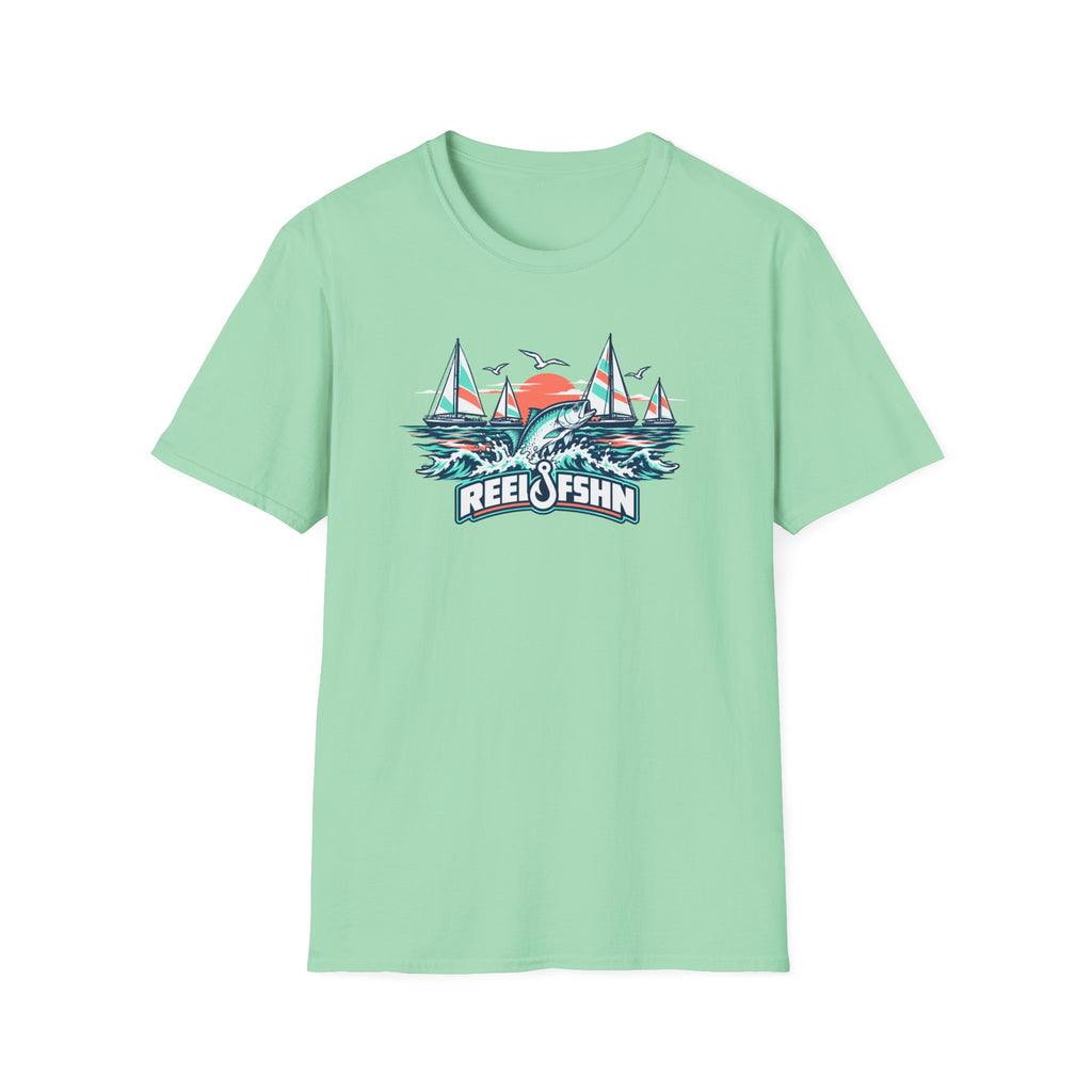 Sailboats with Logo T-Shirt