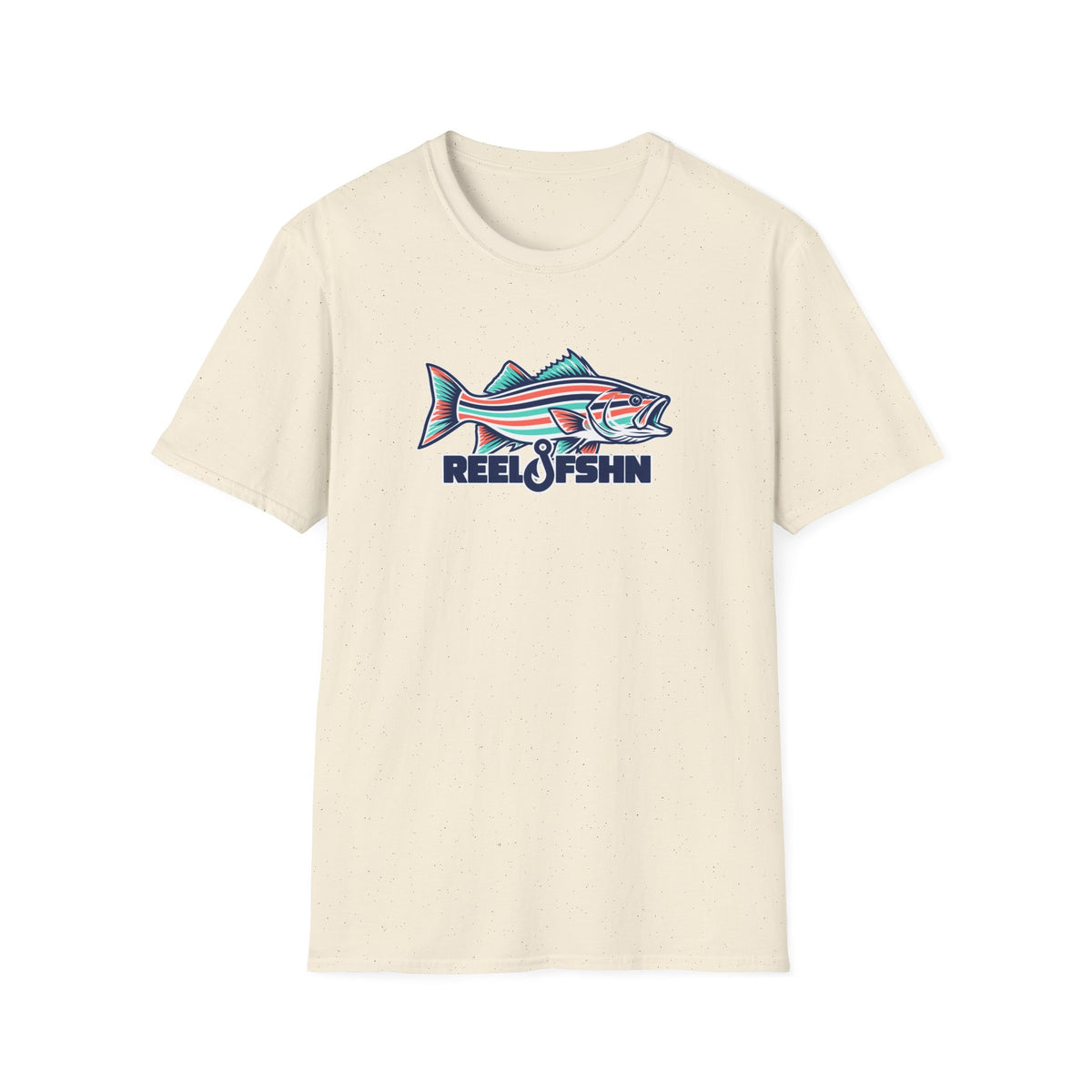 Striped Seafoam Bass T-Shirt