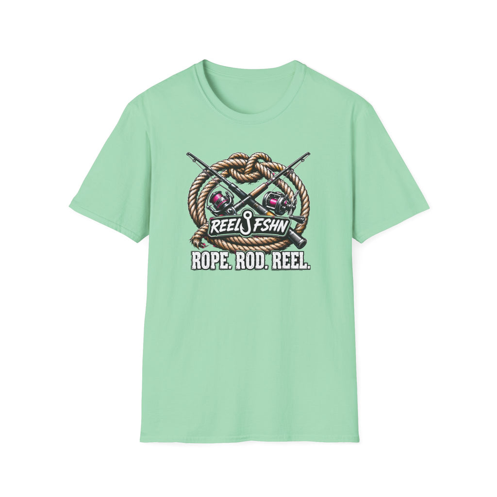 Rope. Rod. Reel. T-Shirt