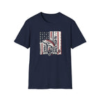 American flag with Tuna T-Shirt
