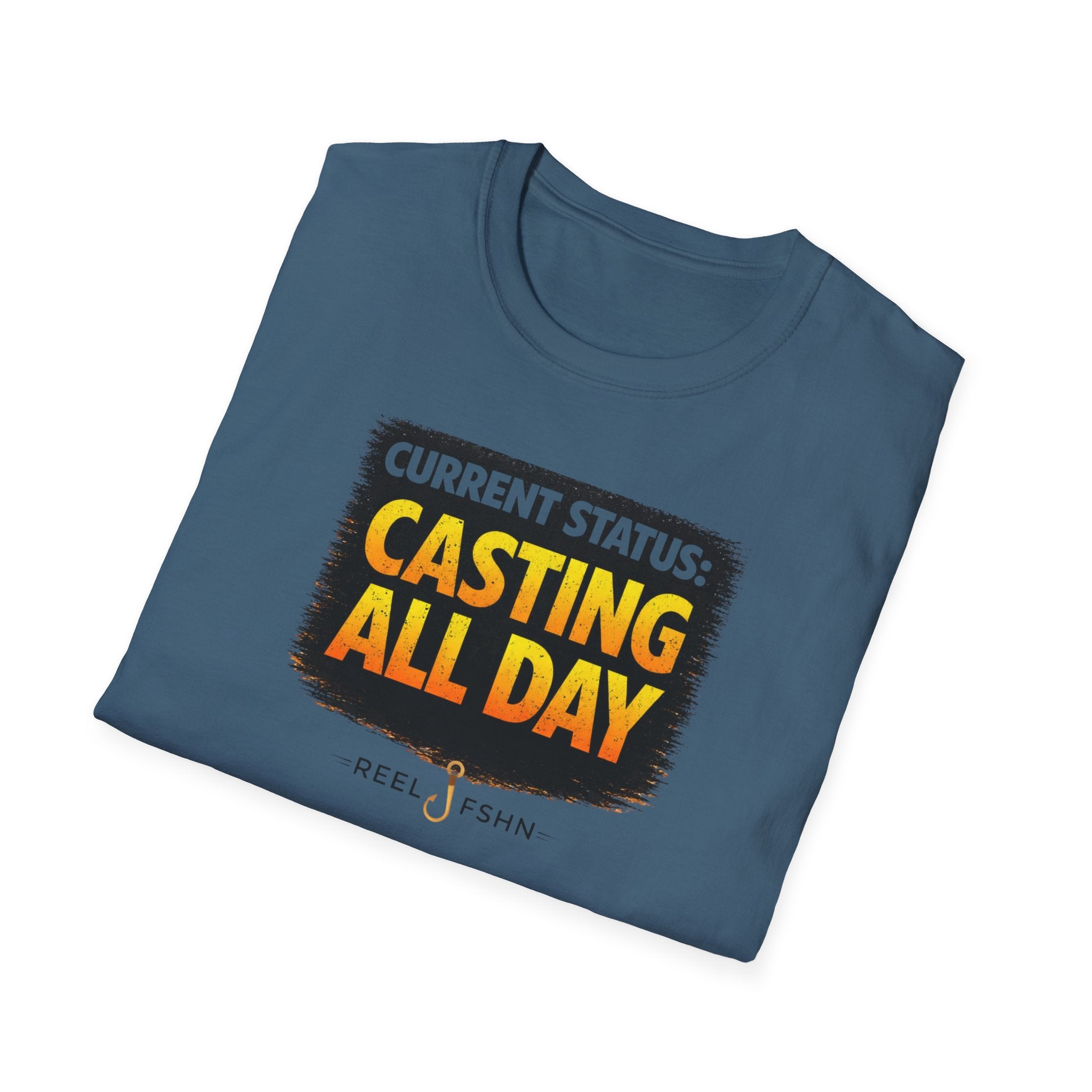 Current Status: Casting All Day T-Shirt