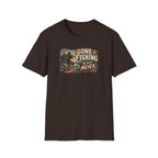 Gone Fishing. Be Back Never. T-Shirt