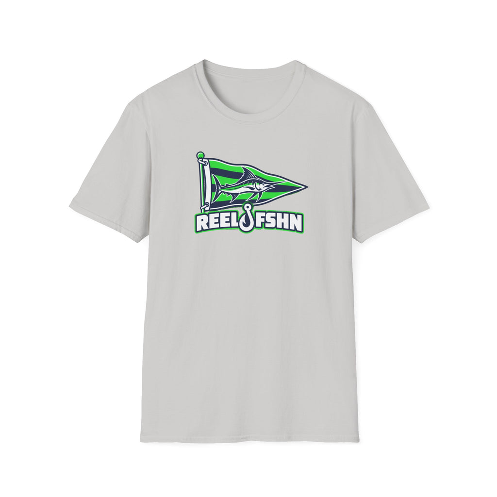 Green Marlin Pennant Flag T-Shirt