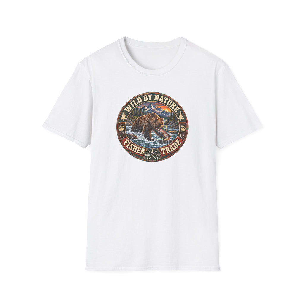 Wild By Nature. Fisher Trade. T-Shirt