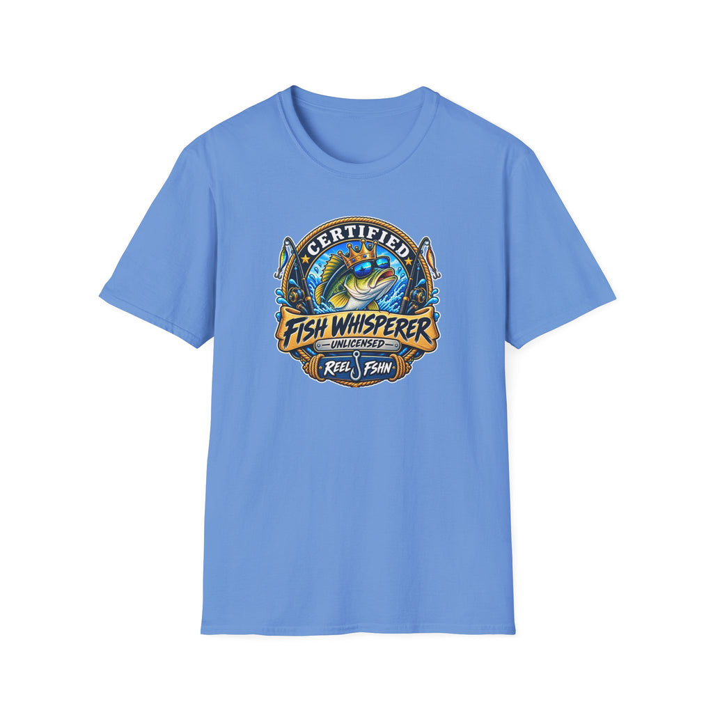 Certified Fish Whisperer (Unlicensed) T-Shirt