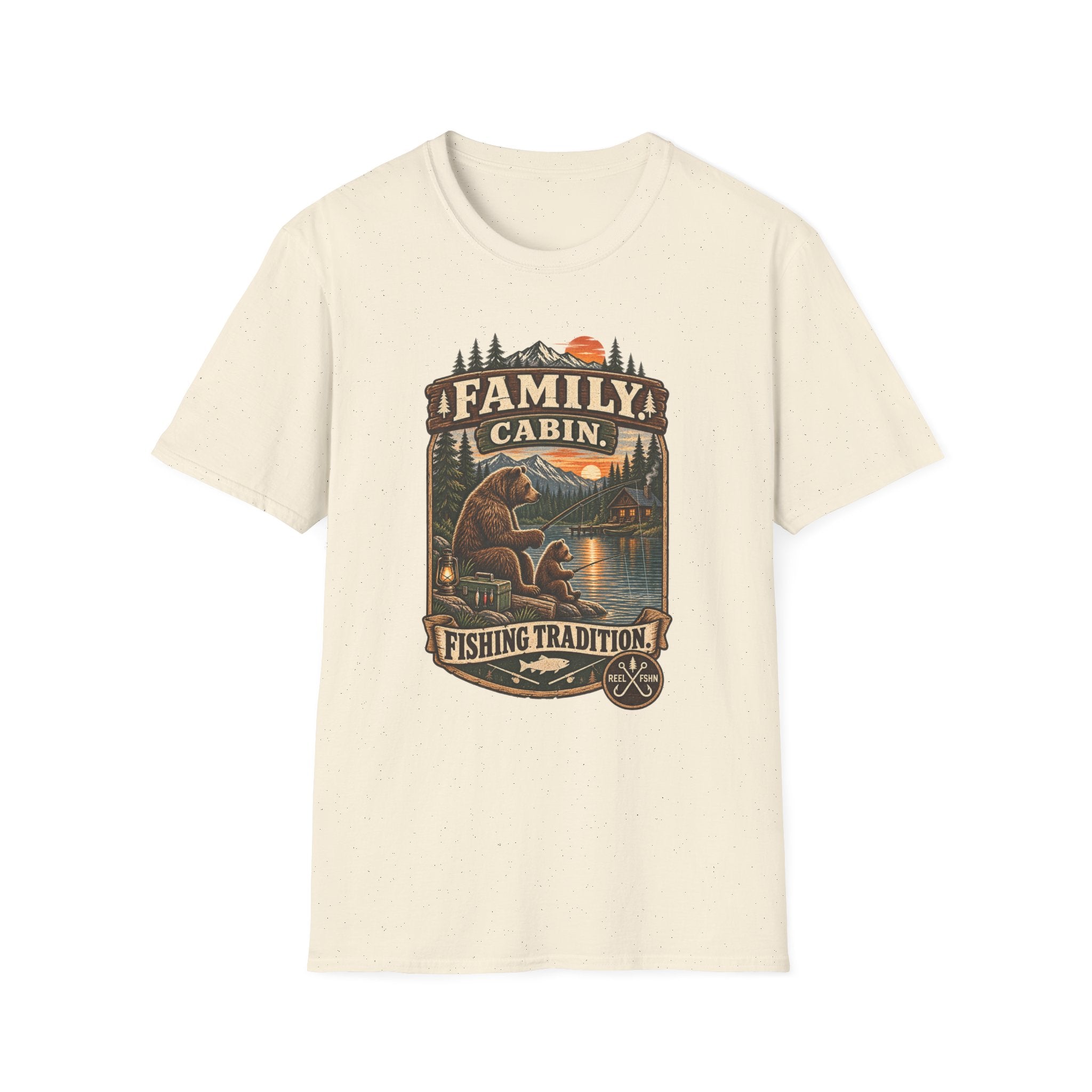 Family Cabin. Fishing Tradition T-Shirt