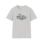 Fish On Tropical Boat T-Shirt