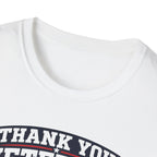 Thank You Veterans For Your Service T-Shirt