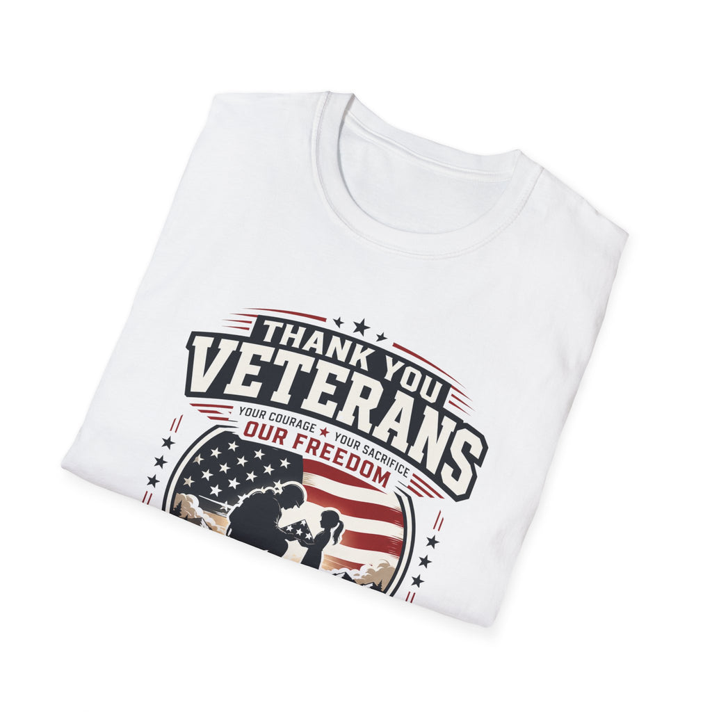 Thank You Veterans Honoring All Who Served T-Shirt