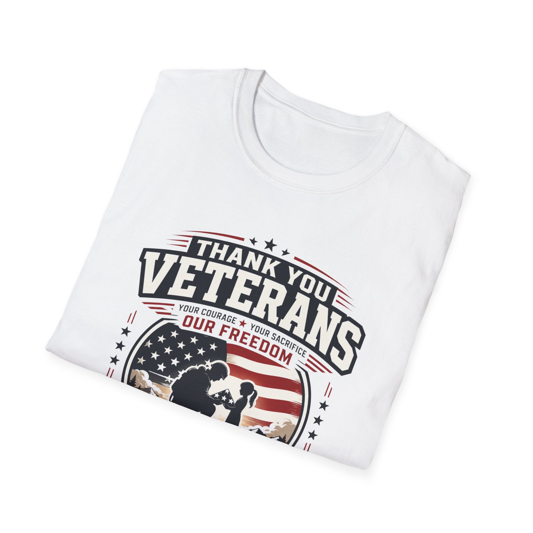 Thank You Veterans Honoring All Who Served T-Shirt
