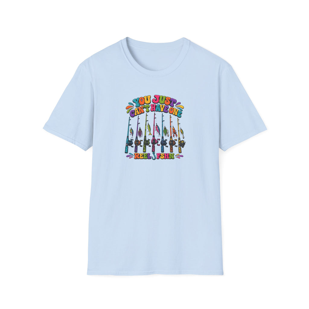 You Just Can't Have One Funky Print T-Shirt