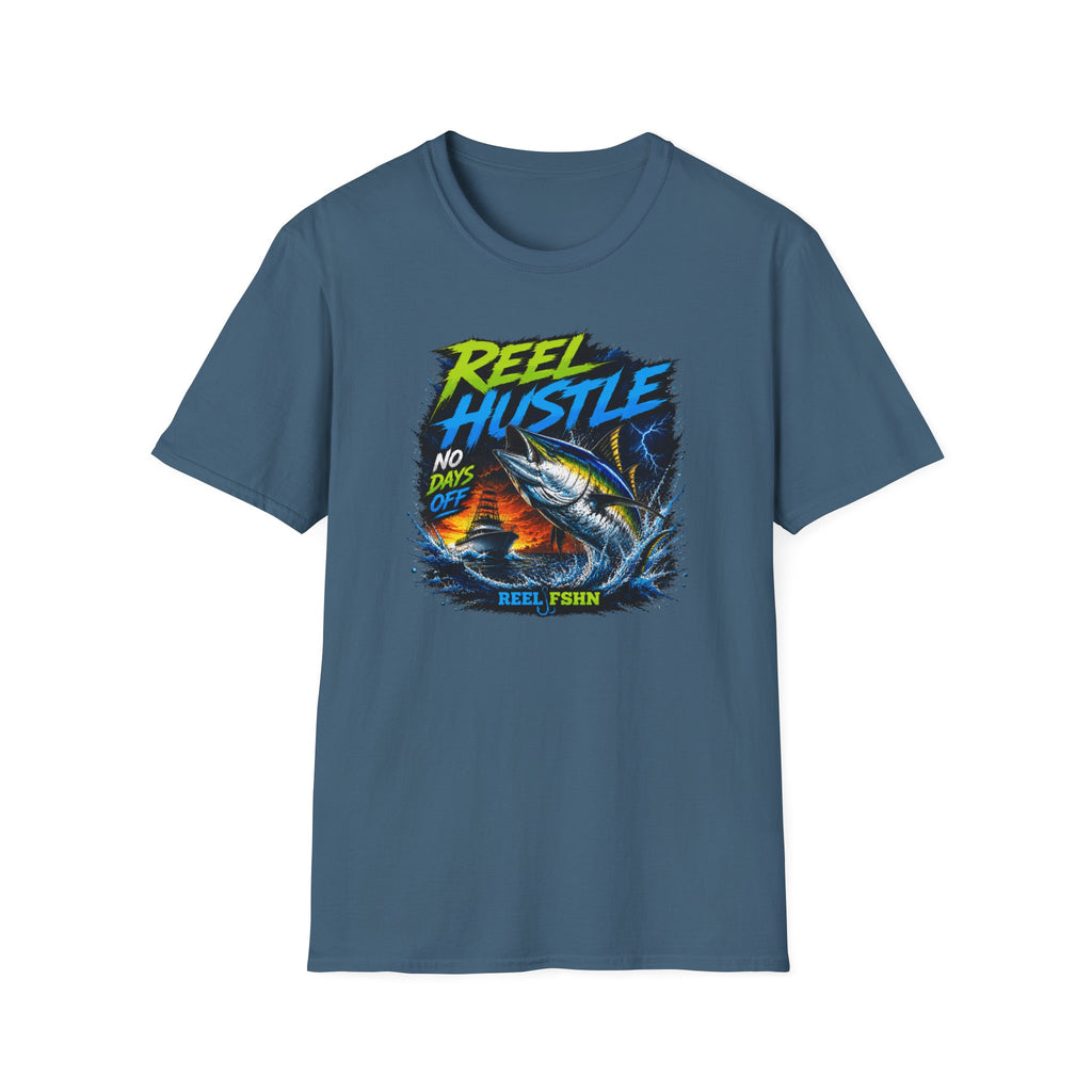REEL Hustle No Days Off T-Shirt
