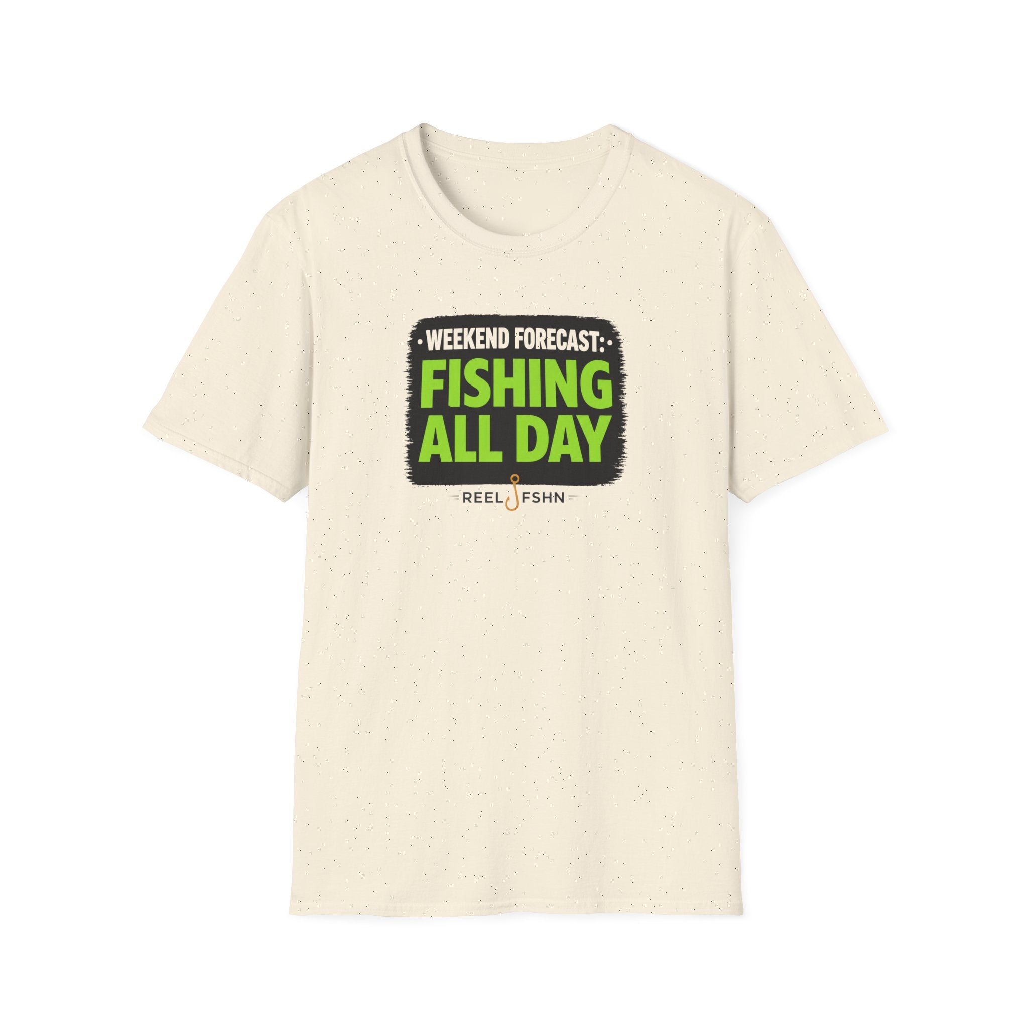 Weekend Forecast Fishing All Day T-Shirt