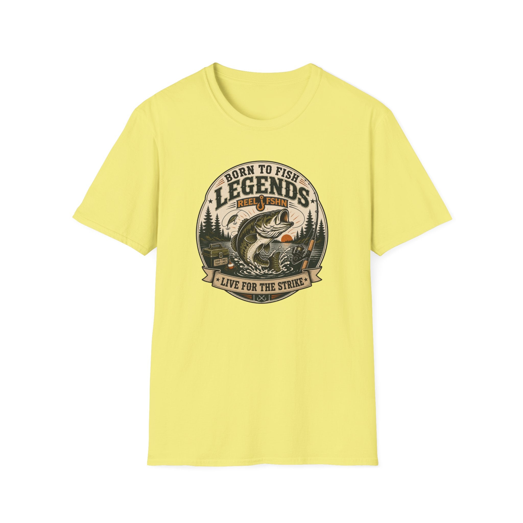 Born To Fish Legends T-Shirt