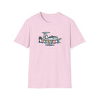 Fish On Tropical Boat T-Shirt