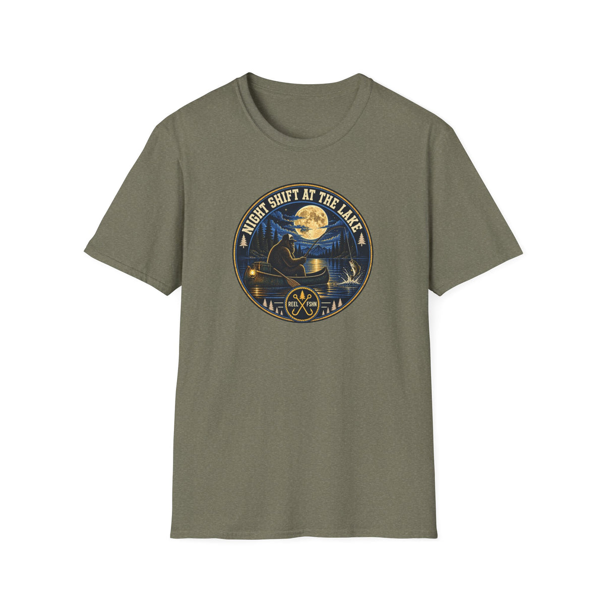 Night Shift At The Lake T-Shirt