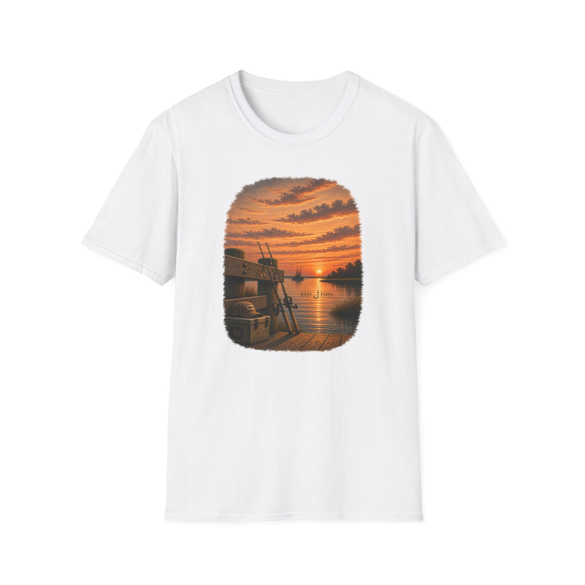Evening Dock Scene T-Shirt