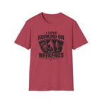 I love Hooking On The Weekends  T-Shirt