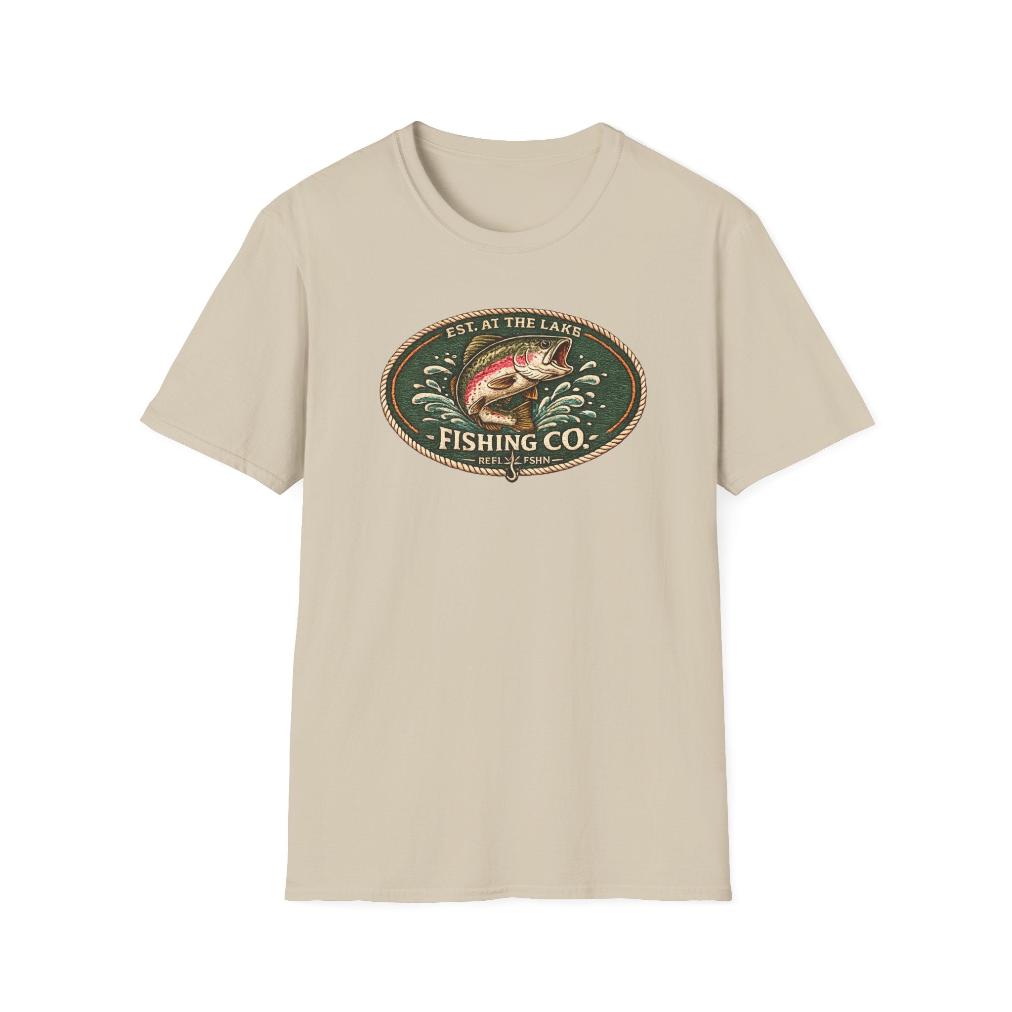 Est. At The Lake Fishing Co. T-Shirt
