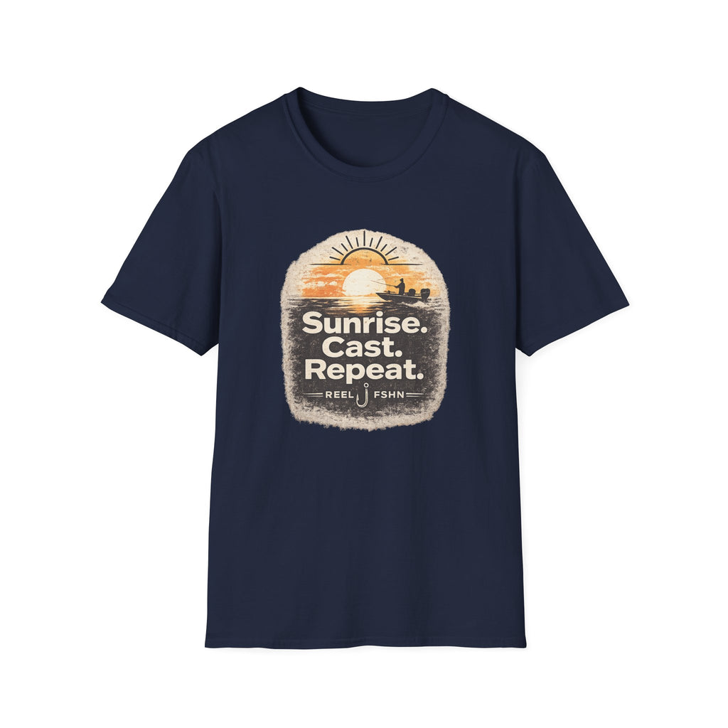 Sunrise. Cast. Repeat. T-Shirt