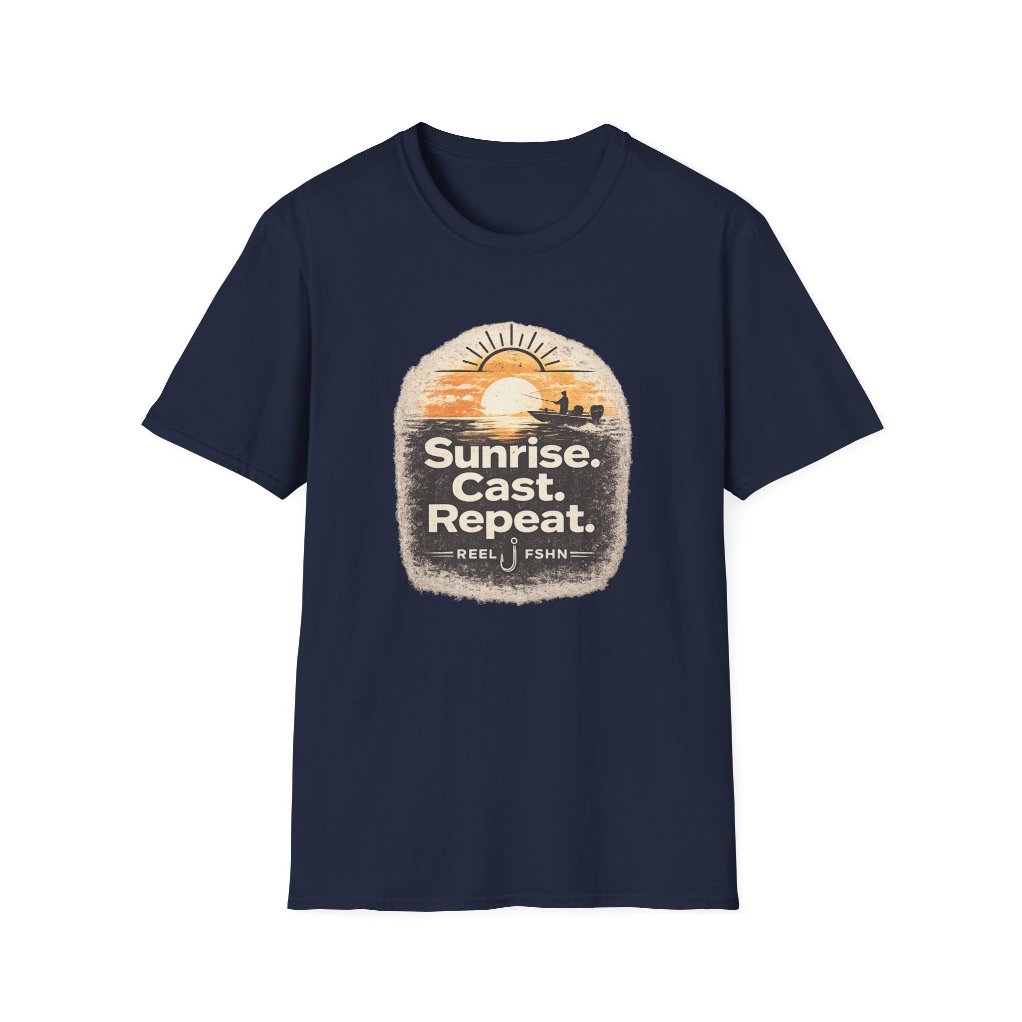 Sunrise. Cast. Repeat. T-Shirt