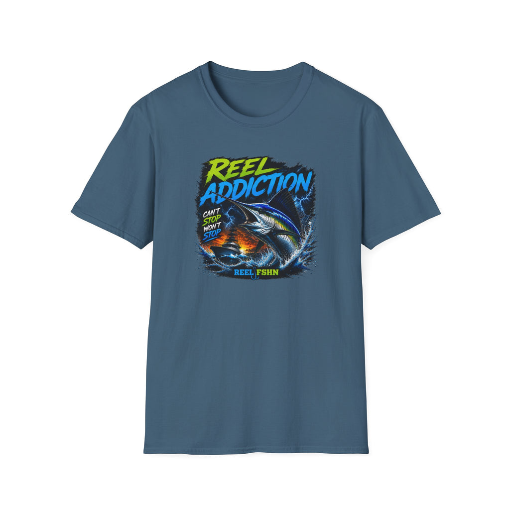 REEL Addiction Can't Stop Won't Stop T-Shirt