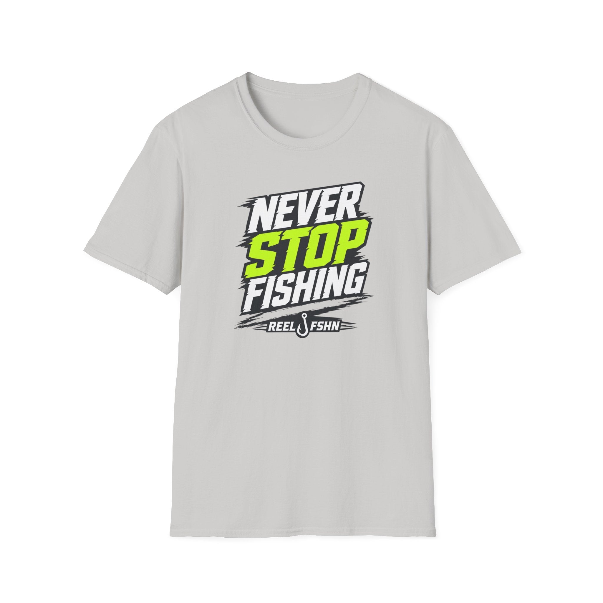 Never Stop Fishing T-Shirt