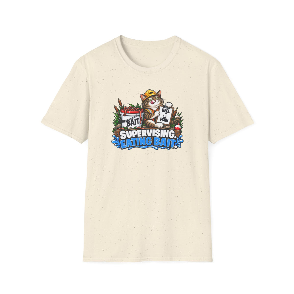 Supervising.  Eating Bait T-Shirt