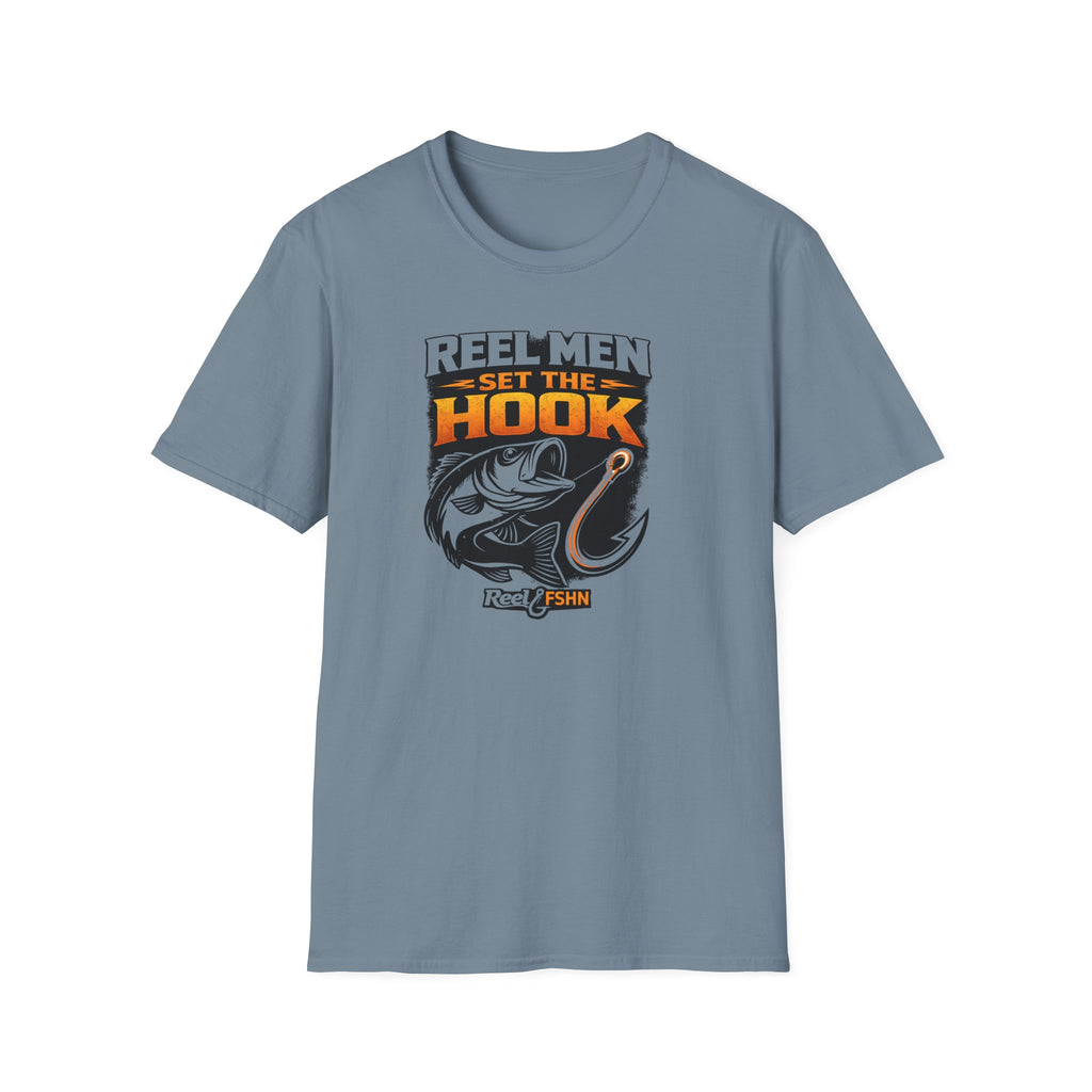 Reel Men Set The Hook T-Shirt